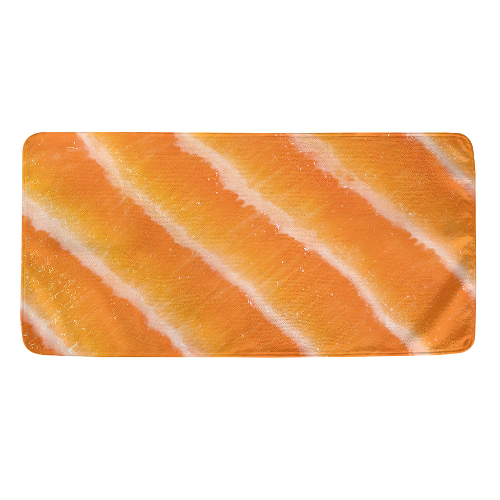 Fresh Salmon Print Towel