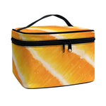 Fresh Salmon Print Travel Makeup Bag