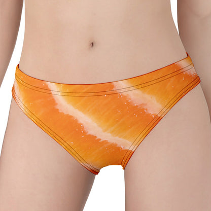 Fresh Salmon Print Women's Panties