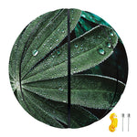 Fresh Tropical Leaf Print Basketball