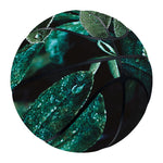 Fresh Tropical Leaf Print Basketball