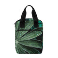 Fresh Tropical Leaf Print Bible Tote Bag