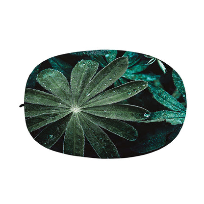 Fresh Tropical Leaf Print Car Side Mirror Covers