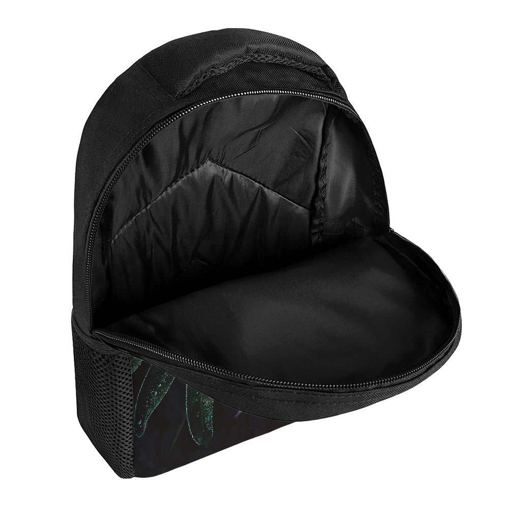 Fresh Tropical Leaf Print Casual Backpack