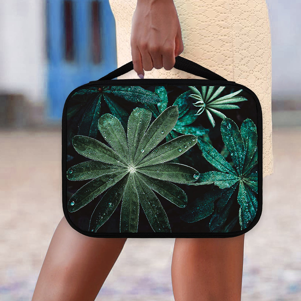 Fresh Tropical Leaf Print Classic Bible Case