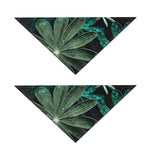 Fresh Tropical Leaf Print Dog Bandana