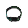 Fresh Tropical Leaf Print Dog Collar