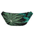 Fresh Tropical Leaf Print Fanny Pack