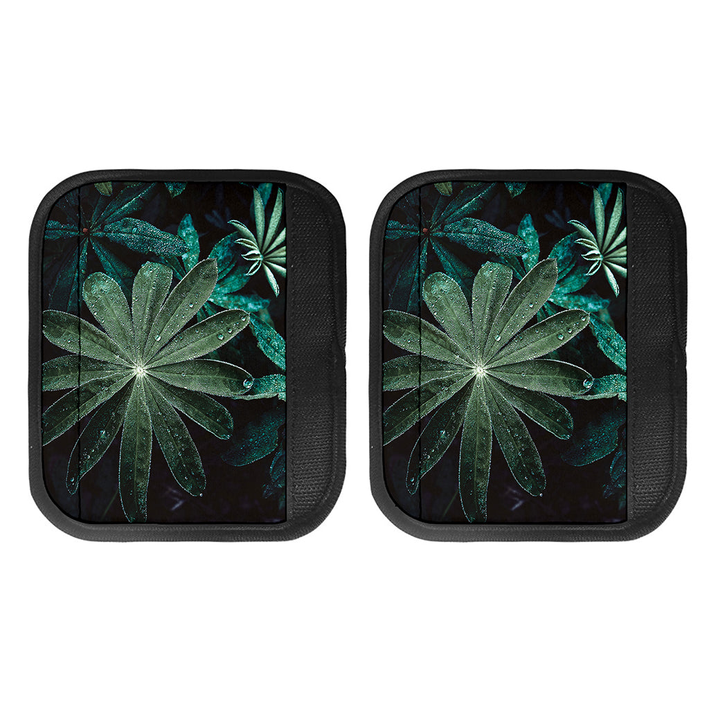 Fresh Tropical Leaf Print Handle Covers