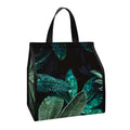 Fresh Tropical Leaf Print Insulated Lunch Tote
