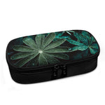 Fresh Tropical Leaf Print Insulin Cooler Travel Case