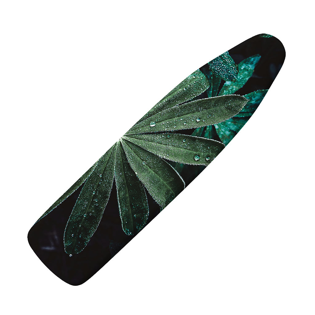 Fresh Tropical Leaf Print Ironing Board Cover