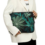 Fresh Tropical Leaf Print Laptop Sleeve