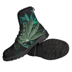 Fresh Tropical Leaf Print Backpack