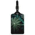 Fresh Tropical Leaf Print Luggage Tag