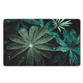 Fresh Tropical Leaf Print Polyester Doormat