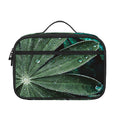 Fresh Tropical Leaf Print Portable Lunch Bag