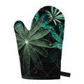Fresh Tropical Leaf Print Single Oven Mitt