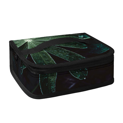 Fresh Tropical Leaf Print Small Lunch Bag