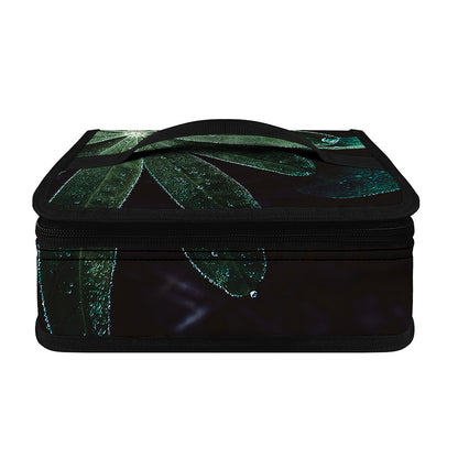 Fresh Tropical Leaf Print Small Lunch Bag