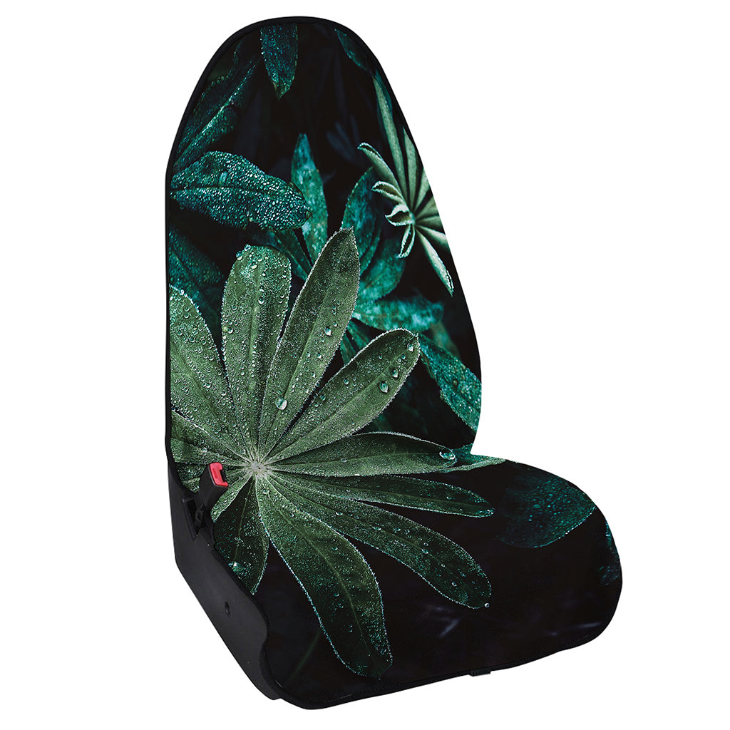 Fresh Tropical Leaf Print Waterproof Car Seat Cover