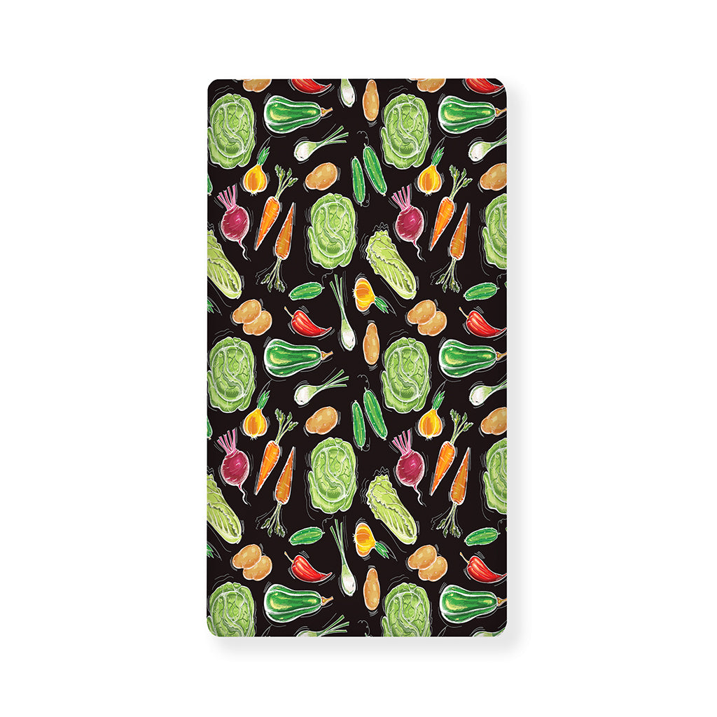 Fresh Vegetable Pattern Print Baby Crib Sheet
