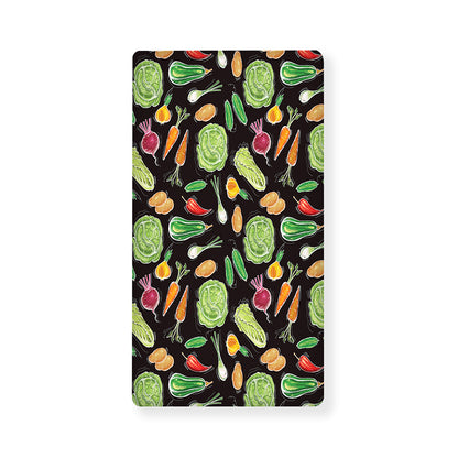 Fresh Vegetable Pattern Print Baby Crib Sheet