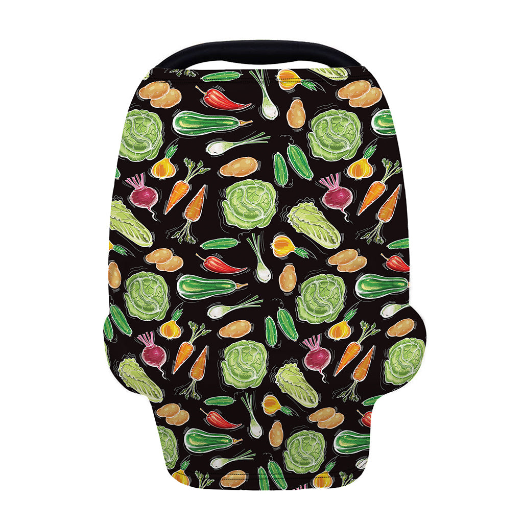 Fresh Vegetable Pattern Print Baby Seat Cover