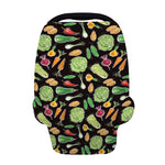 Fresh Vegetable Pattern Print Baby Seat Cover
