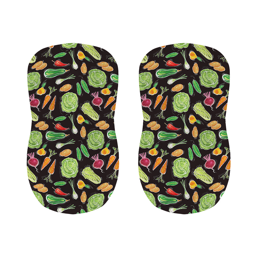 Fresh Vegetable Pattern Print Bar Stool Covers