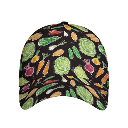 Fresh Vegetable Pattern Print Baseball Cap
