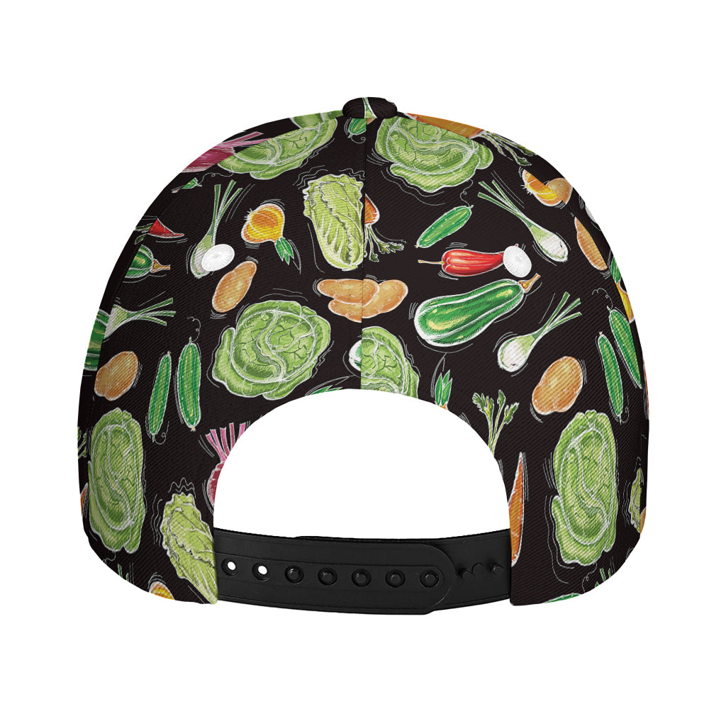 Fresh Vegetable Pattern Print Baseball Cap