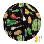 Fresh Vegetable Pattern Print Basketball