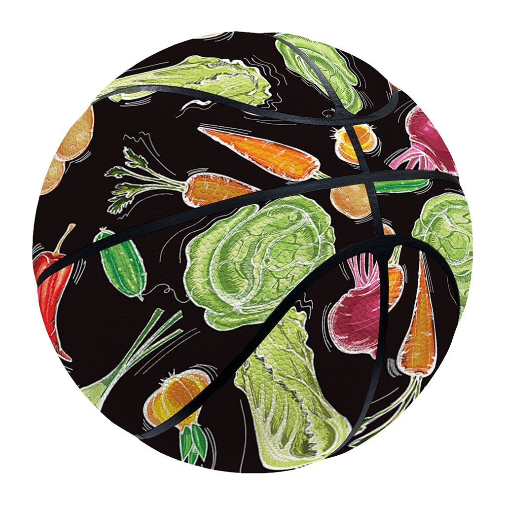 Fresh Vegetable Pattern Print Basketball