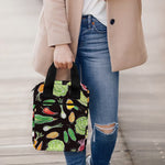 Fresh Vegetable Pattern Print Bible Tote Bag