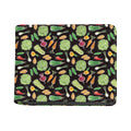 Fresh Vegetable Pattern Print Bifold Wallet