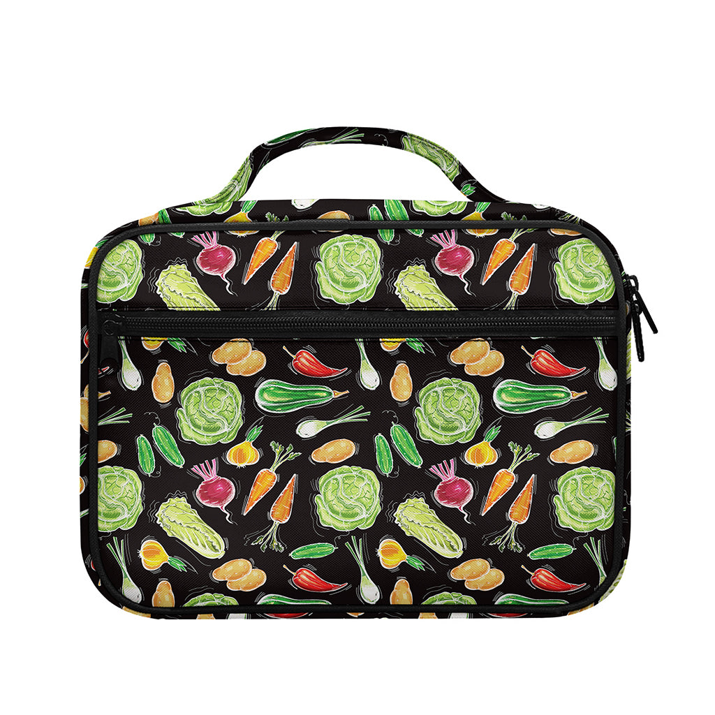 Fresh Vegetable Pattern Print Briefcase Bible Bag