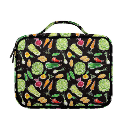 Fresh Vegetable Pattern Print Briefcase Bible Bag
