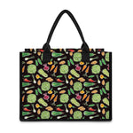Fresh Vegetable Pattern Print Canvas Tote Bag