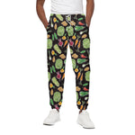 Fresh Vegetable Pattern Print Cotton Pants