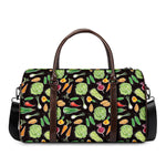 Fresh Vegetable Pattern Print Duffle Bag