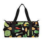 Fresh Vegetable Pattern Print Gym Bag