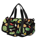 Fresh Vegetable Pattern Print Gym Bag