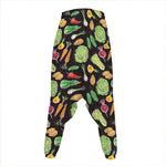 Fresh Vegetable Pattern Print Hammer Pants