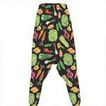 Fresh Vegetable Pattern Print Hammer Pants