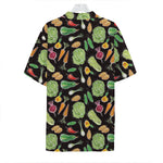 Fresh Vegetable Pattern Print Hawaiian Shirt