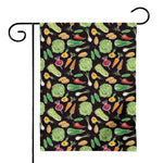 Fresh Vegetable Pattern Print House Flag