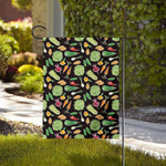 Fresh Vegetable Pattern Print House Flag