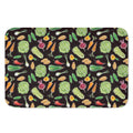 Fresh Vegetable Pattern Print Indoor Door Mat