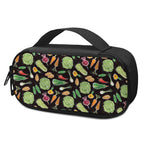 Fresh Vegetable Pattern Print Insulin Cooler Travel Case